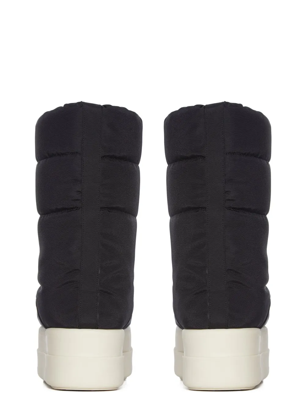 Drkshdw Concordians Mega Bumper Lunar In Black/Milk Nylon Canvas