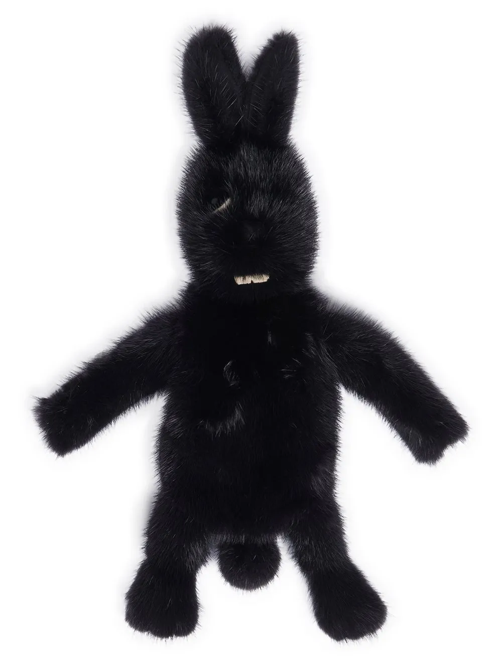 Rick Owens Hun Bunny In Black Mink Fur