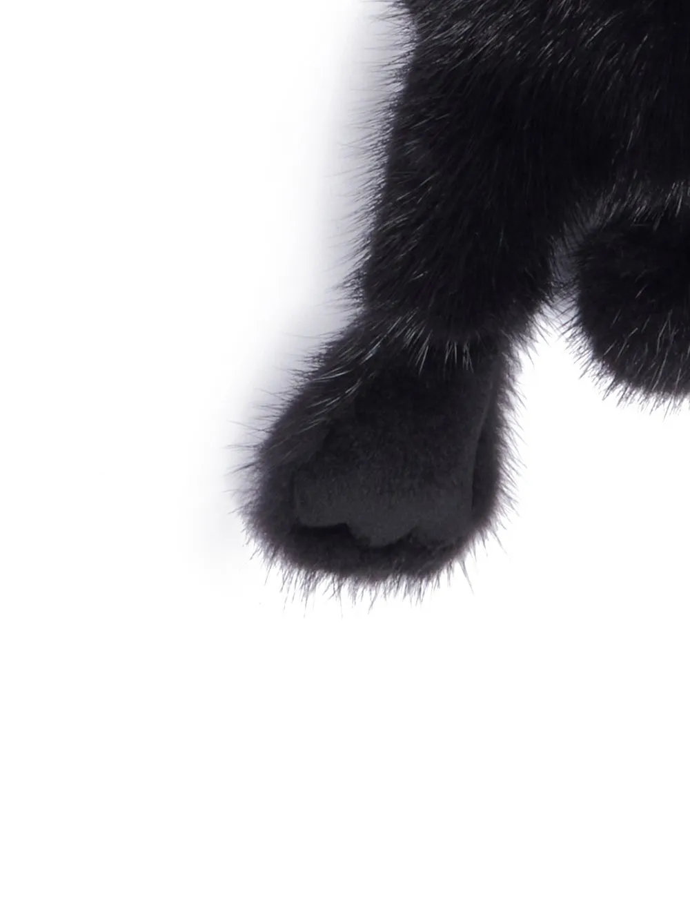 Rick Owens Hun Bunny In Black Mink Fur