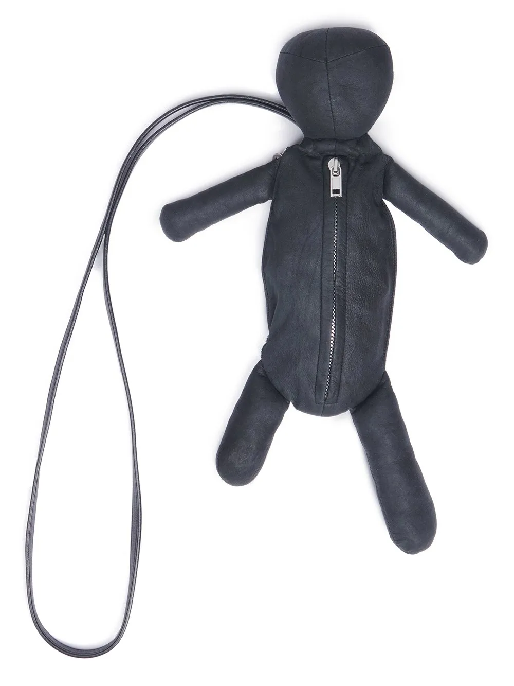 Rick Owens Hun Cyclop In Black Lamb Leather
