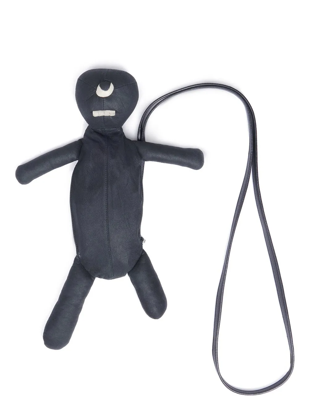 Rick Owens Hun Cyclop In Black Lamb Leather