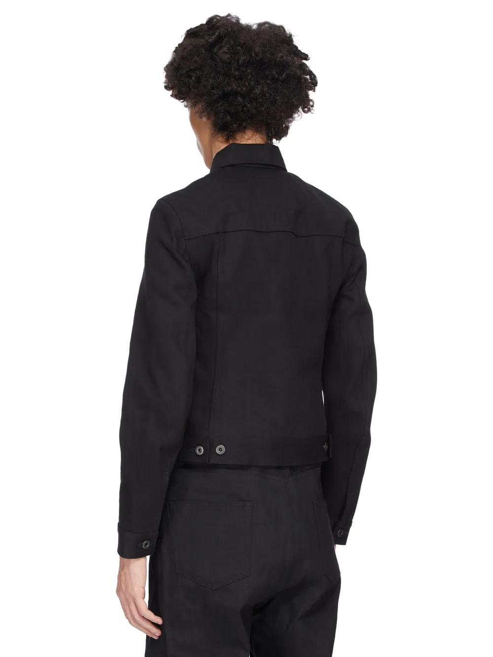 Drkshdw Concordians Trucker Jkt In 16Oz Black Denim