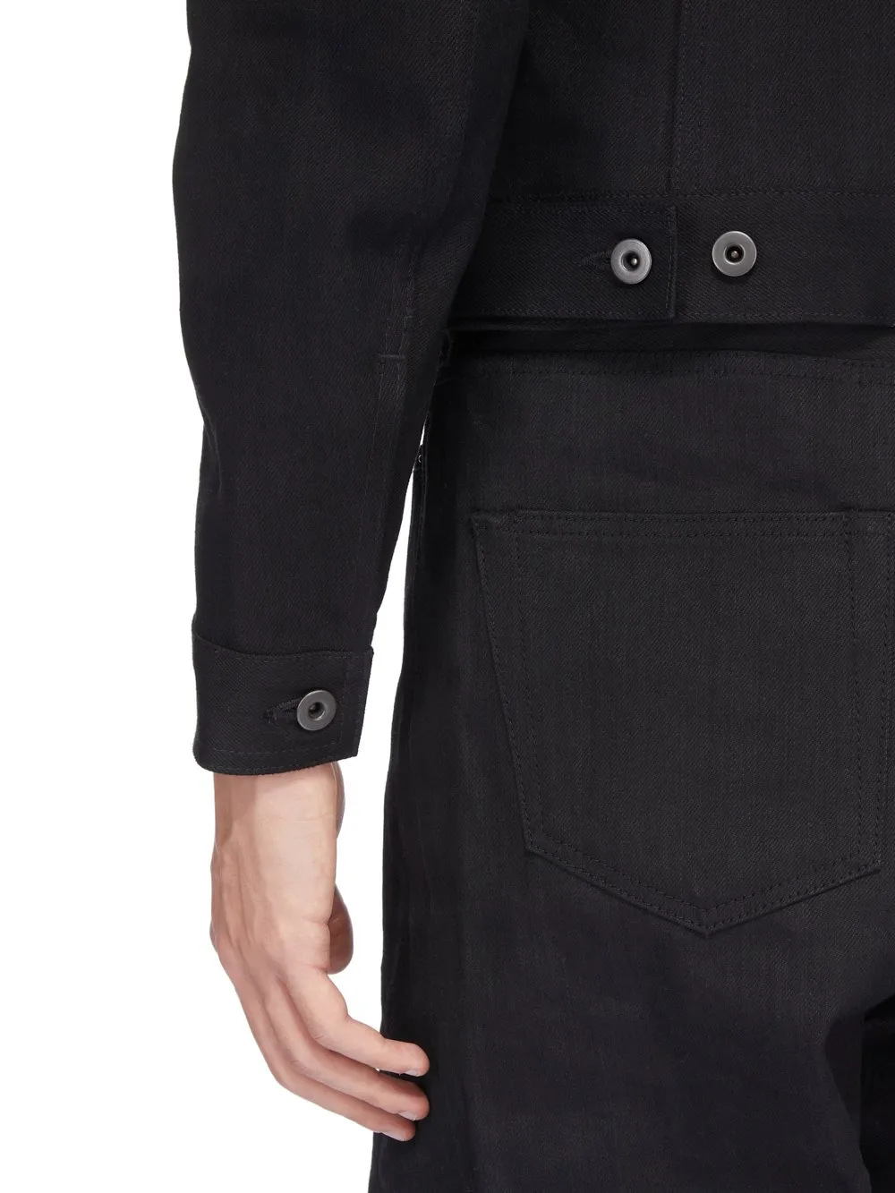 Drkshdw Concordians Trucker Jkt In 16Oz Black Denim