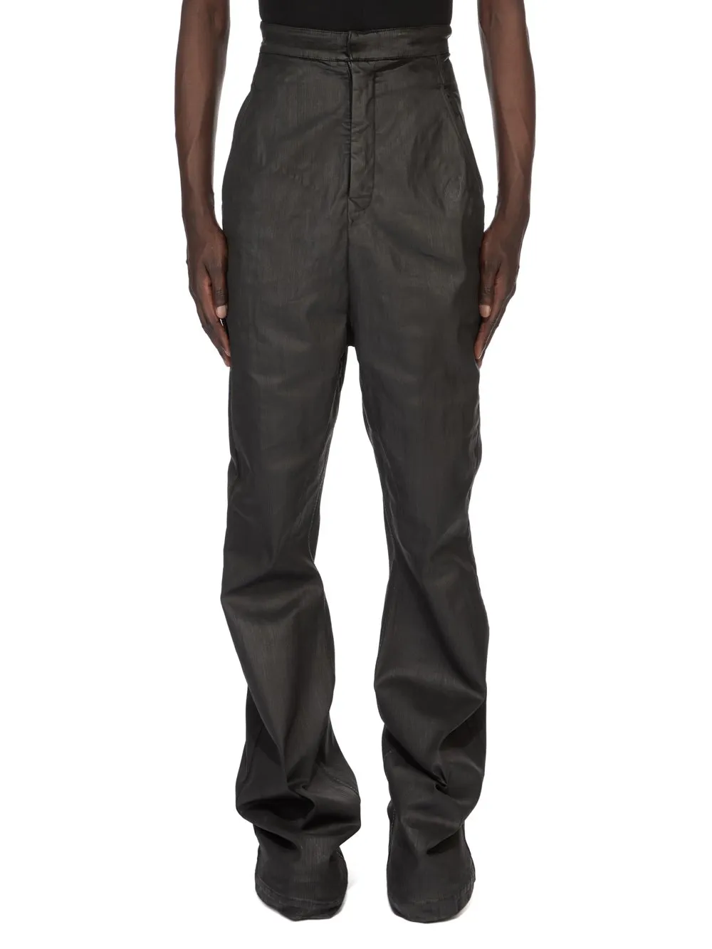 Drkshdw Temple Dirt Bolan In Deep Black Stretch Denim