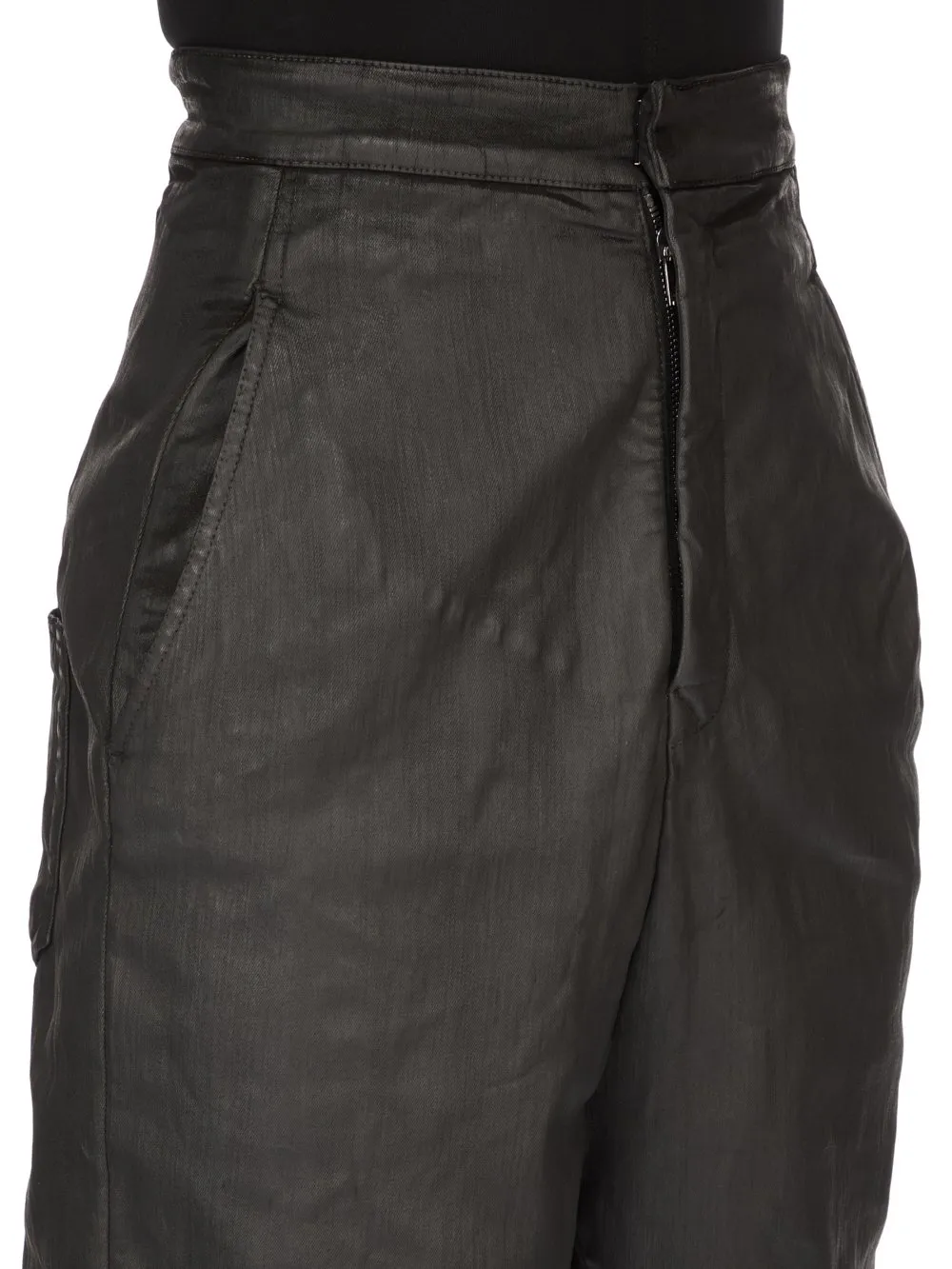 Drkshdw Temple Dirt Bolan In Deep Black Stretch Denim