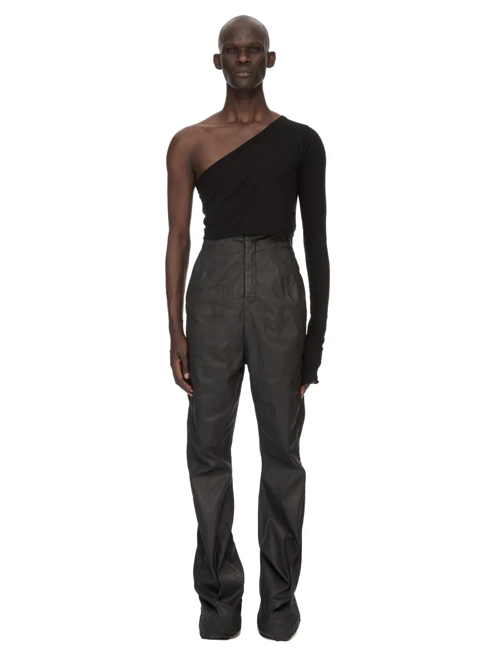 Drkshdw Temple Dirt Bolan In Deep Black Stretch Denim
