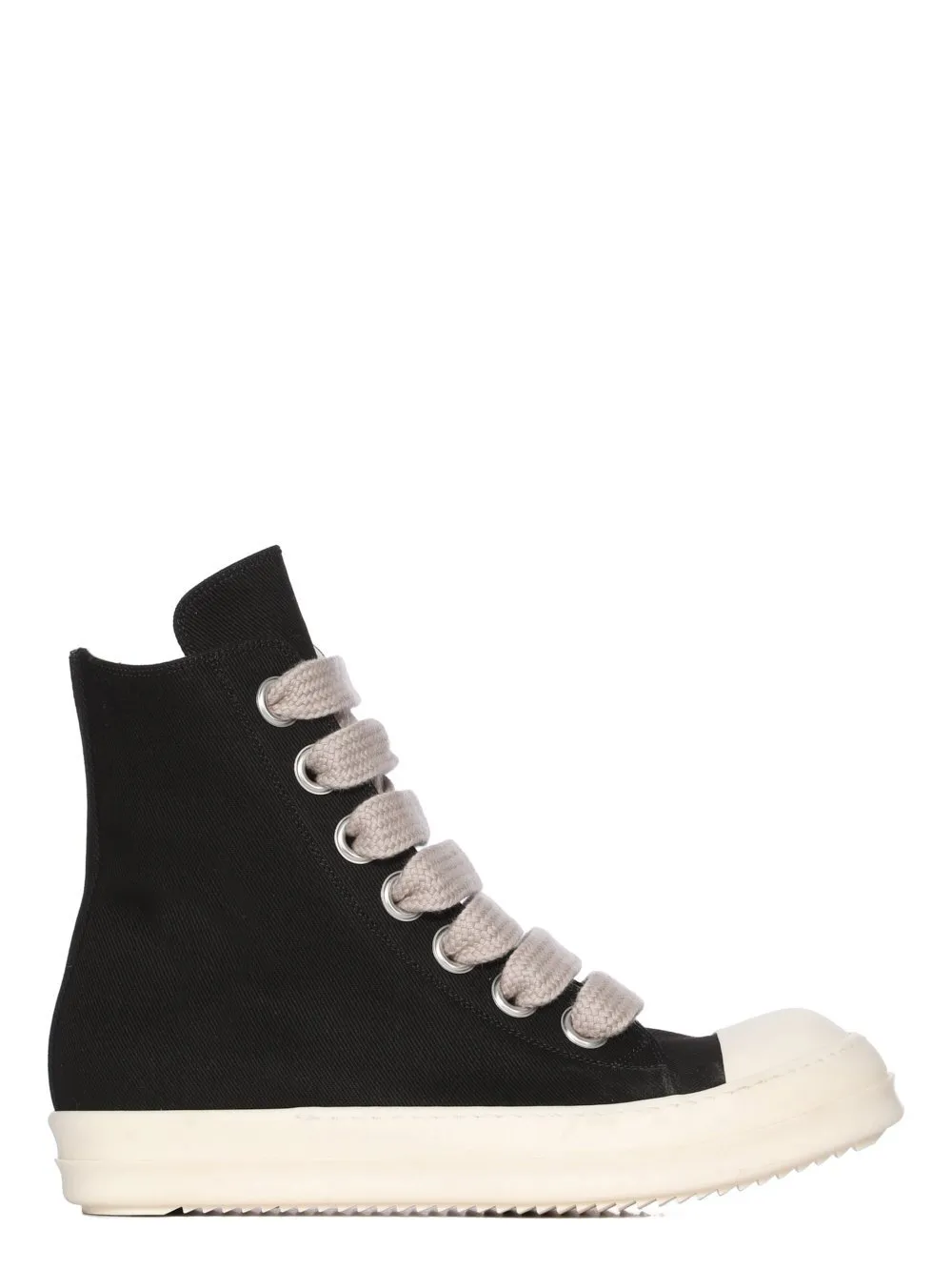 Drkshdw Temple Jumbolace Sneaks In Black/Milk/Milk 13Oz Overdyed Denim