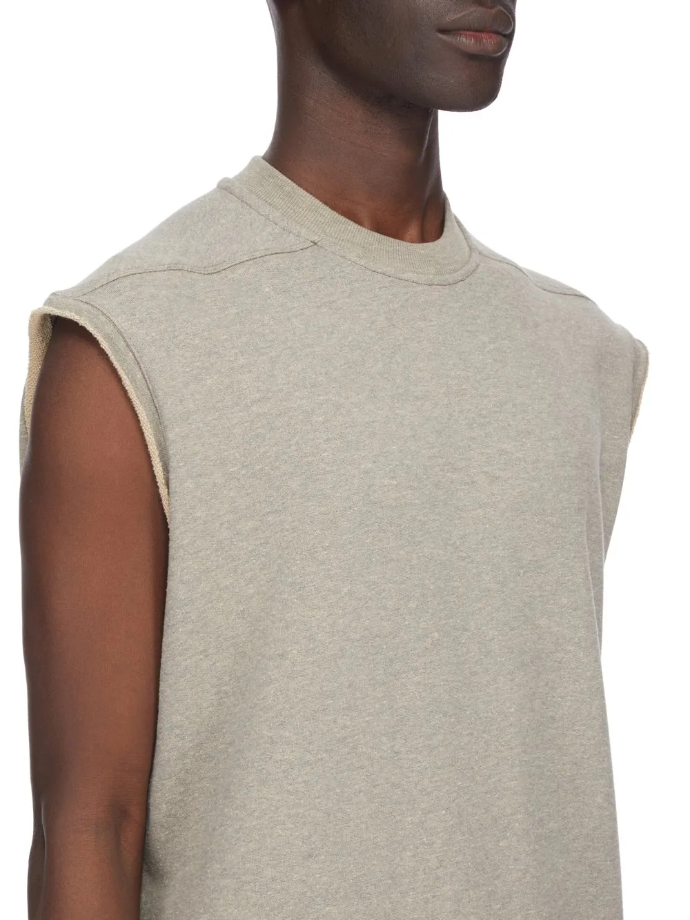 Drkshdw Concordians Tarp T In Melange Grey Felpa Jersey
