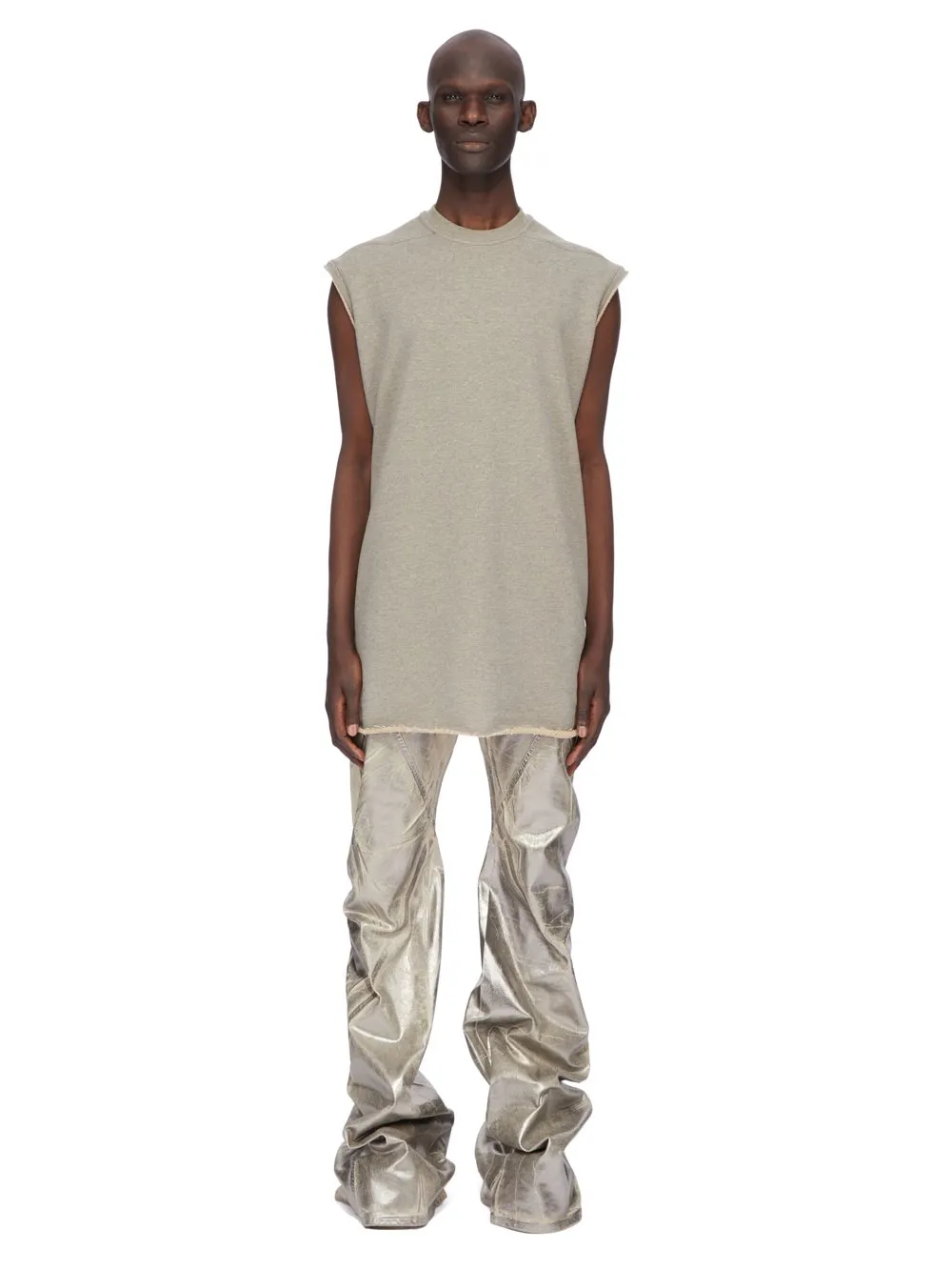 Drkshdw Concordians Tarp T In Melange Grey Felpa Jersey