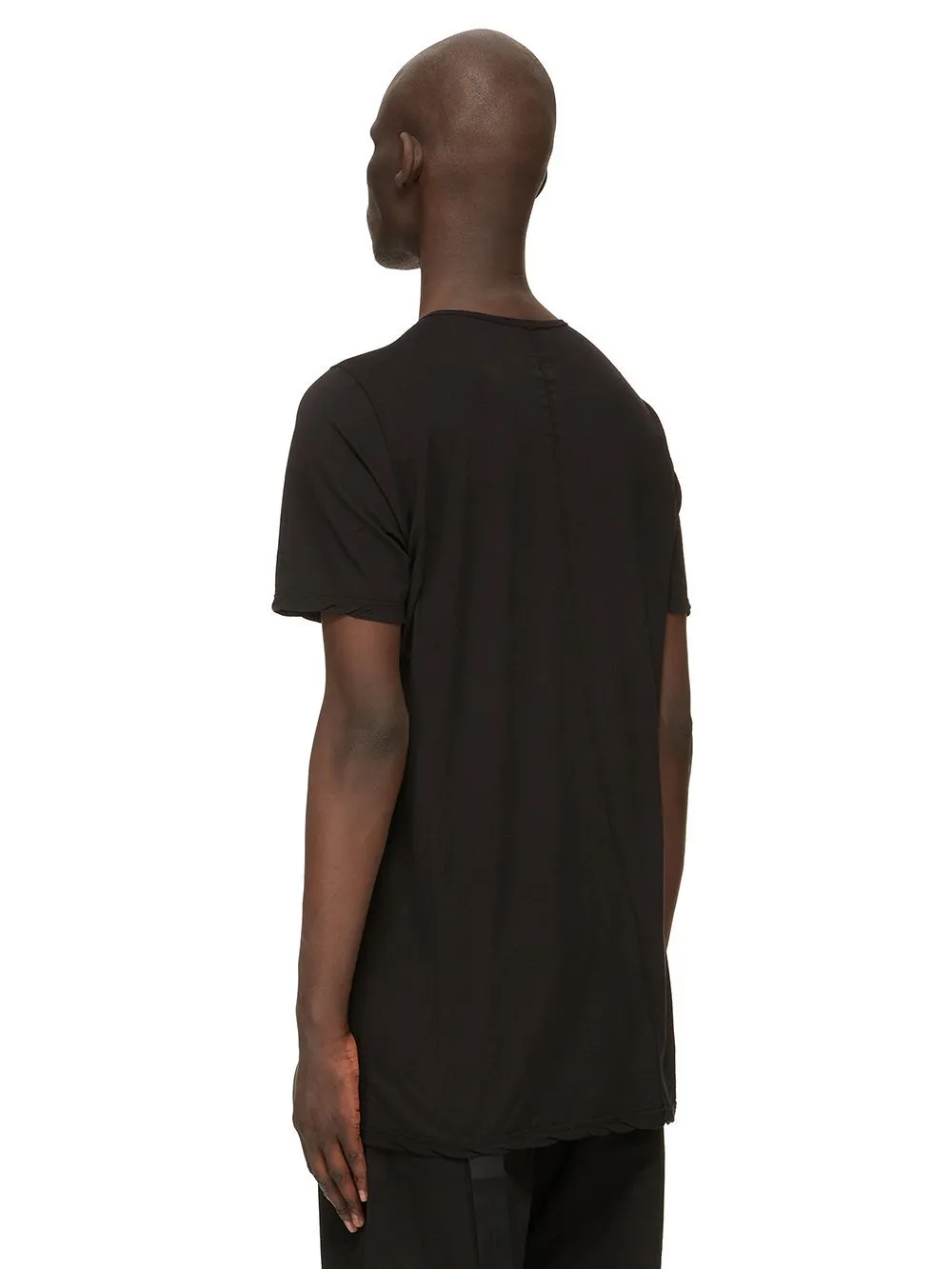 Drkshdw Concordians Level T In Black Cotton Gauze Jersey