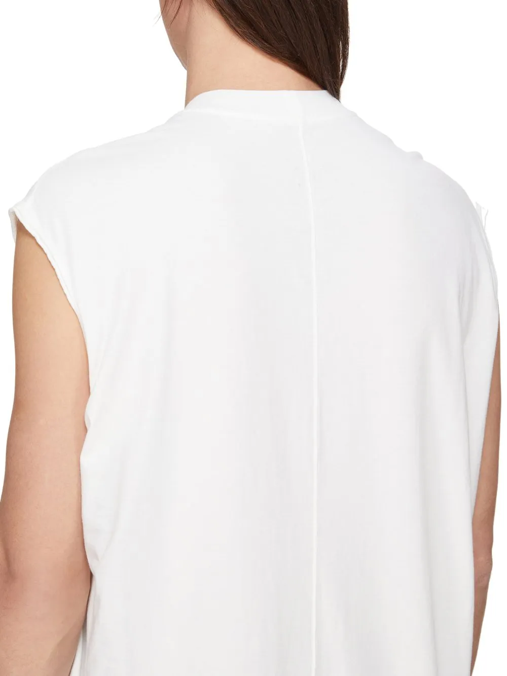 Drkshdw Concordians Tarp T In Milk Medium Weight Cotton Jersey