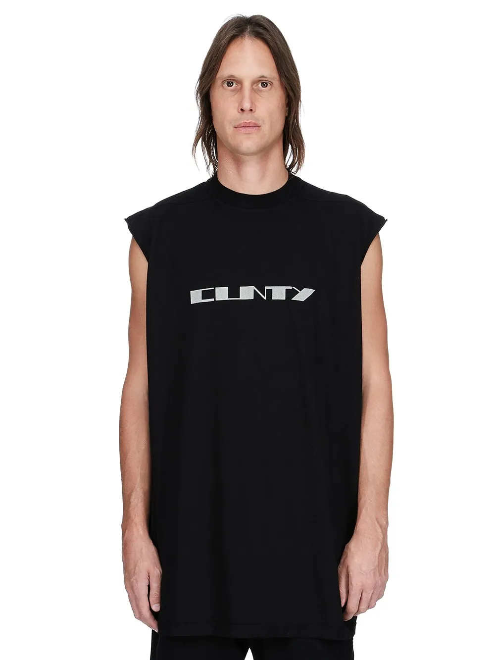 Drkshdw Concordians Tarp T In Black/Pearl Medium Weight Cotton Jersey