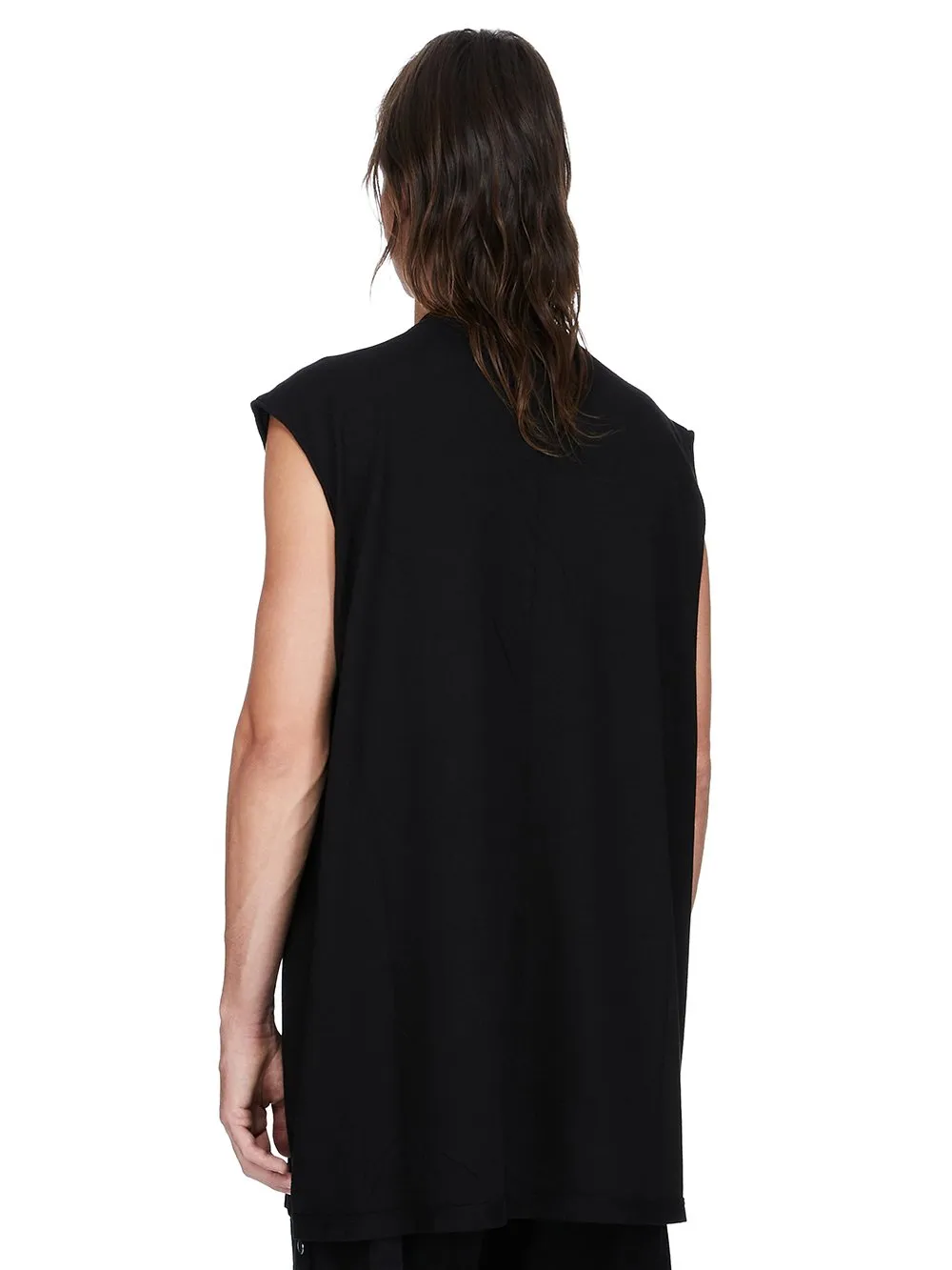 Drkshdw Concordians Tarp T In Black/Pearl Medium Weight Cotton Jersey