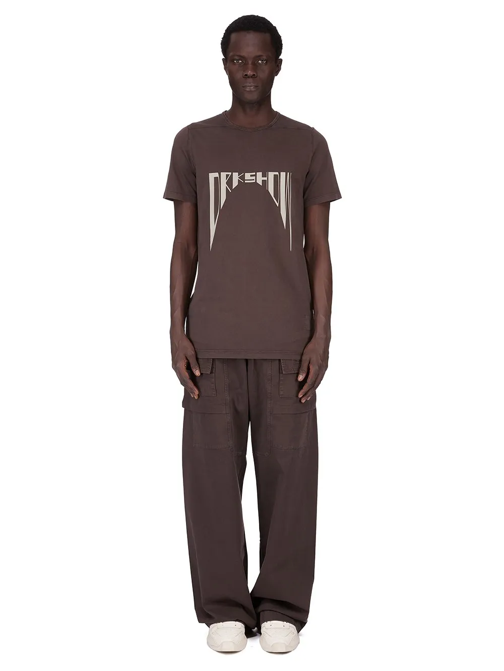 Drkshdw Concordians Level T In Darkdust/Pearl Medium Weight Cotton Jersey