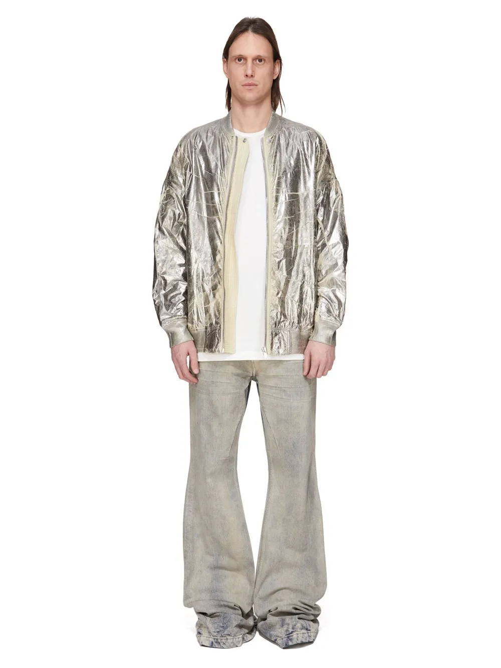 Drkshdw Concordians Level T In Milk Medium Weight Cotton Jersey
