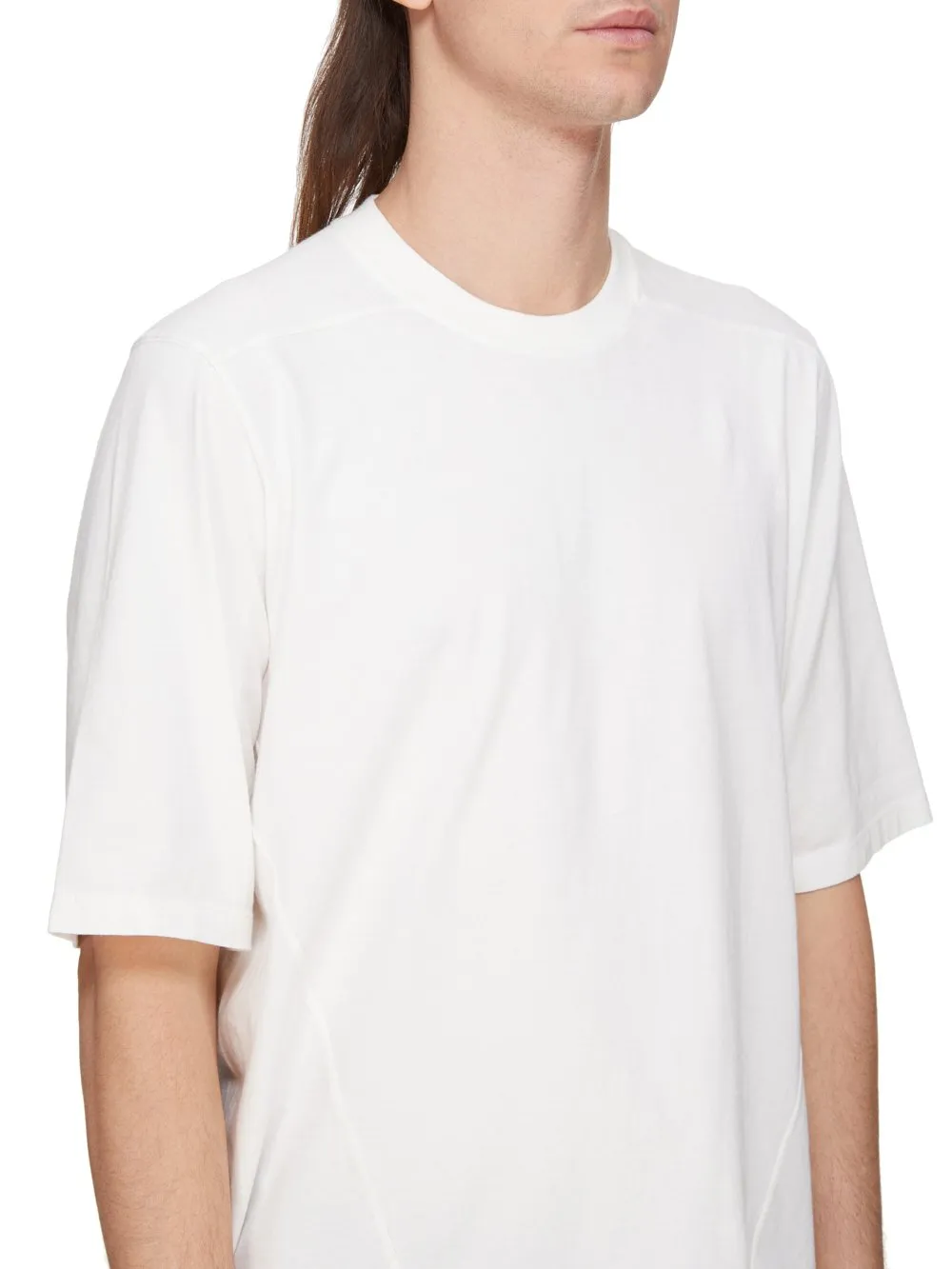 Drkshdw Concordians Walrus T In Milk Medium Weight Cotton Jersey