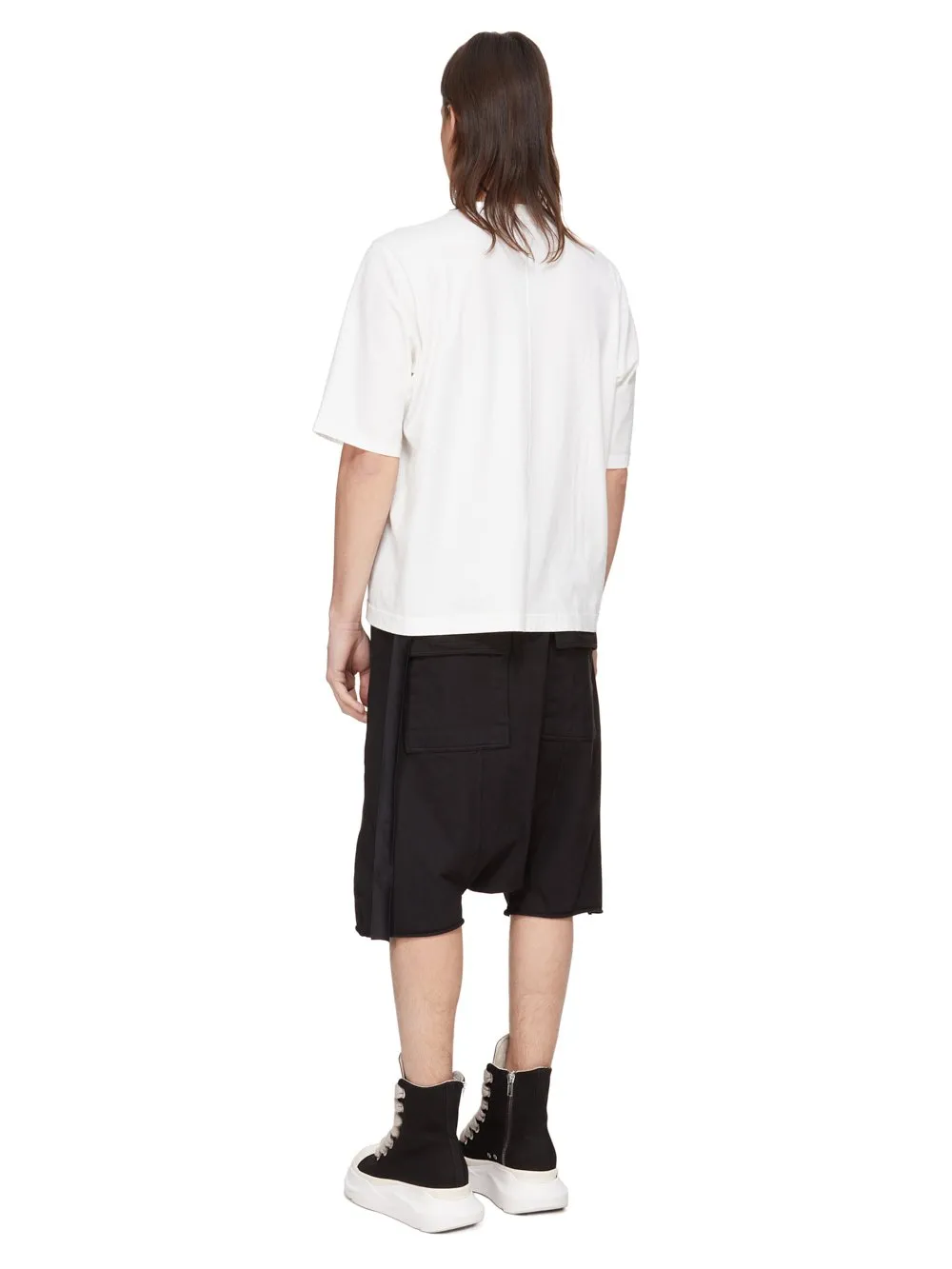 Drkshdw Concordians Walrus T In Milk Medium Weight Cotton Jersey