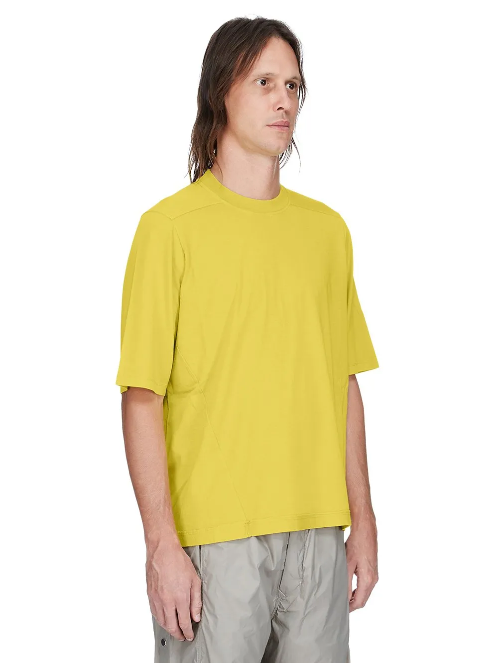 Drkshdw Concordians Walrus T In Lemon Medium Weight Cotton Jersey