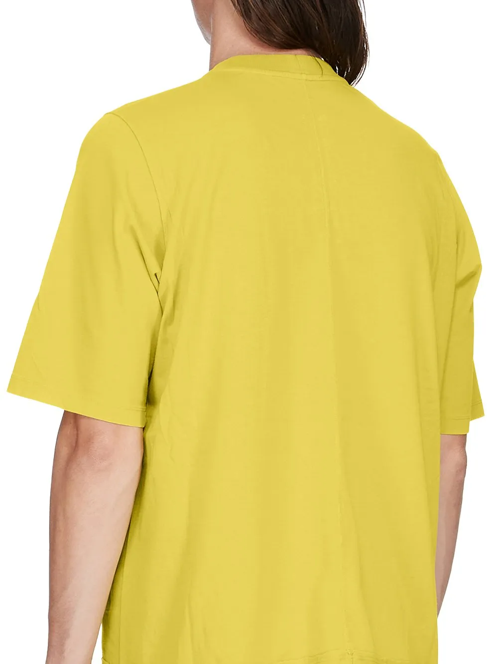 Drkshdw Concordians Walrus T In Lemon Medium Weight Cotton Jersey