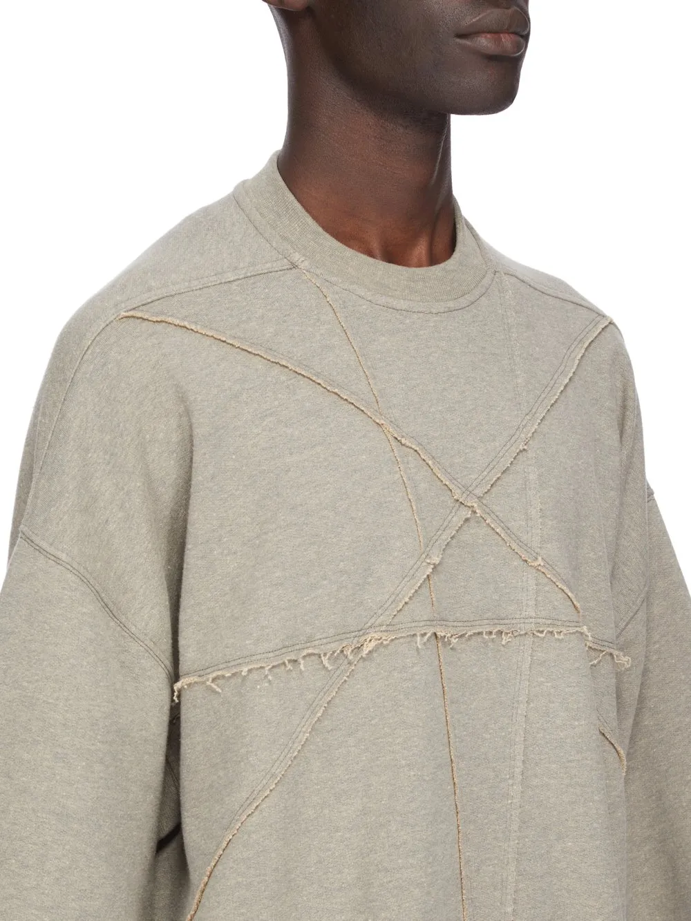 Drkshdw Concordians Tommy T In Melange Grey Felpa Jersey