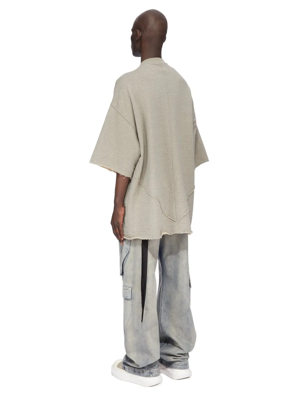Drkshdw Concordians Tommy T In Melange Grey Felpa Jersey