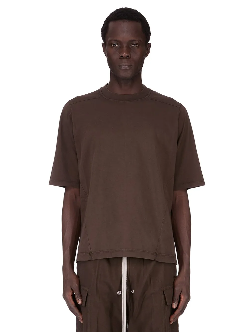 Drkshdw Concordians Walrus T In Dark Dust Medium Weight Cotton Jersey