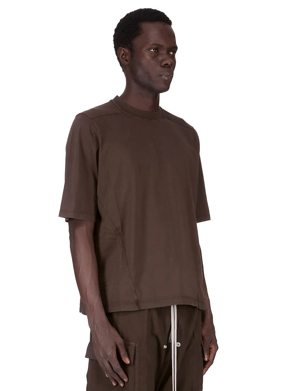 Drkshdw Concordians Walrus T In Dark Dust Medium Weight Cotton Jersey