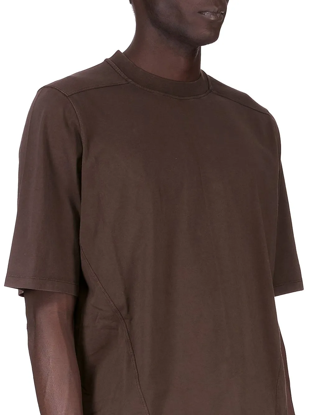 Drkshdw Concordians Walrus T In Dark Dust Medium Weight Cotton Jersey