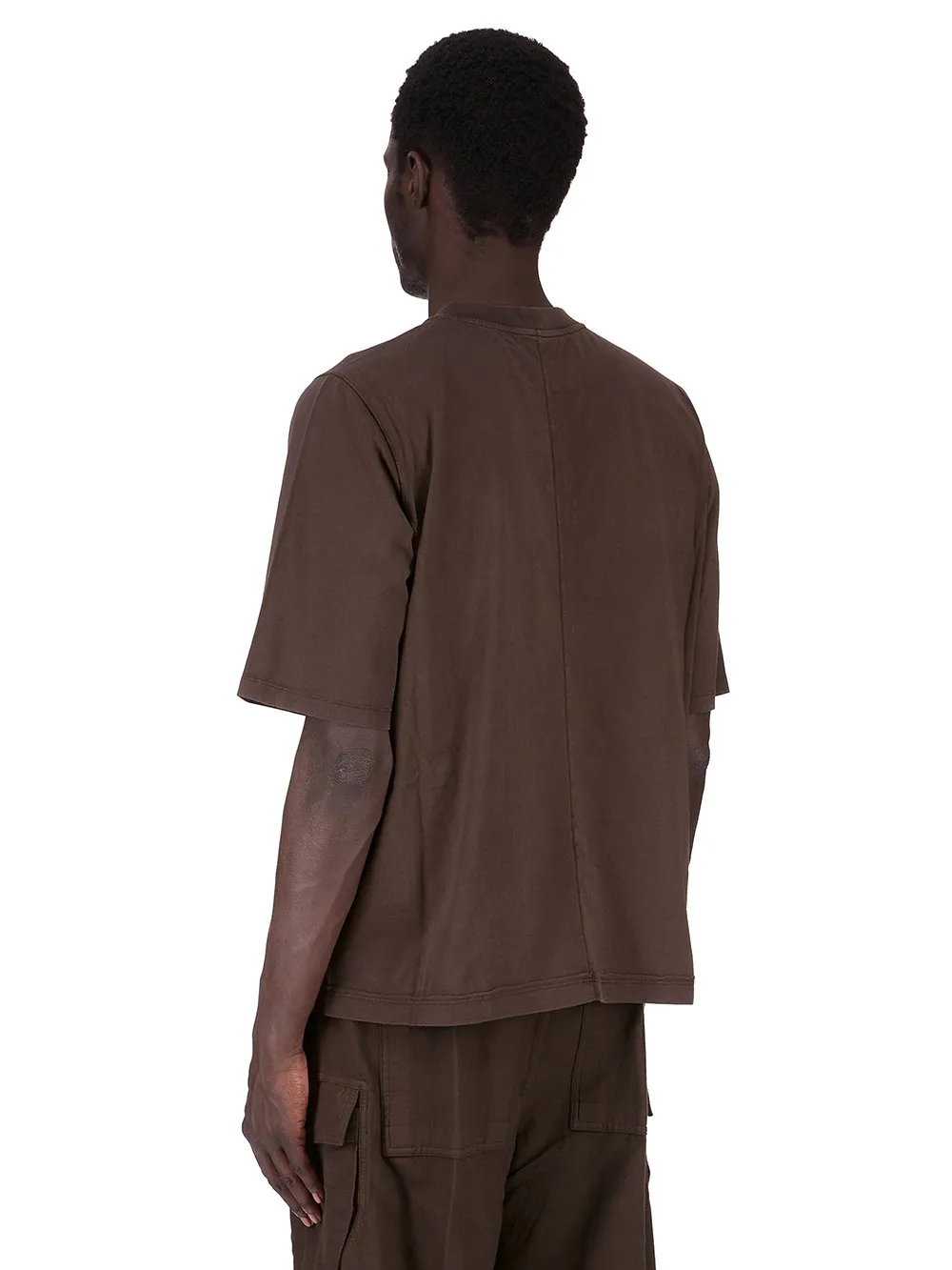 Drkshdw Concordians Walrus T In Dark Dust Medium Weight Cotton Jersey