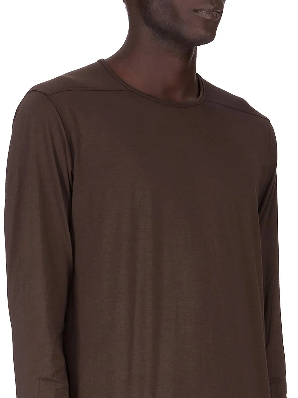 Drkshdw Concordians Ls Level T In Dark Dust Cotton Gauze Jersey