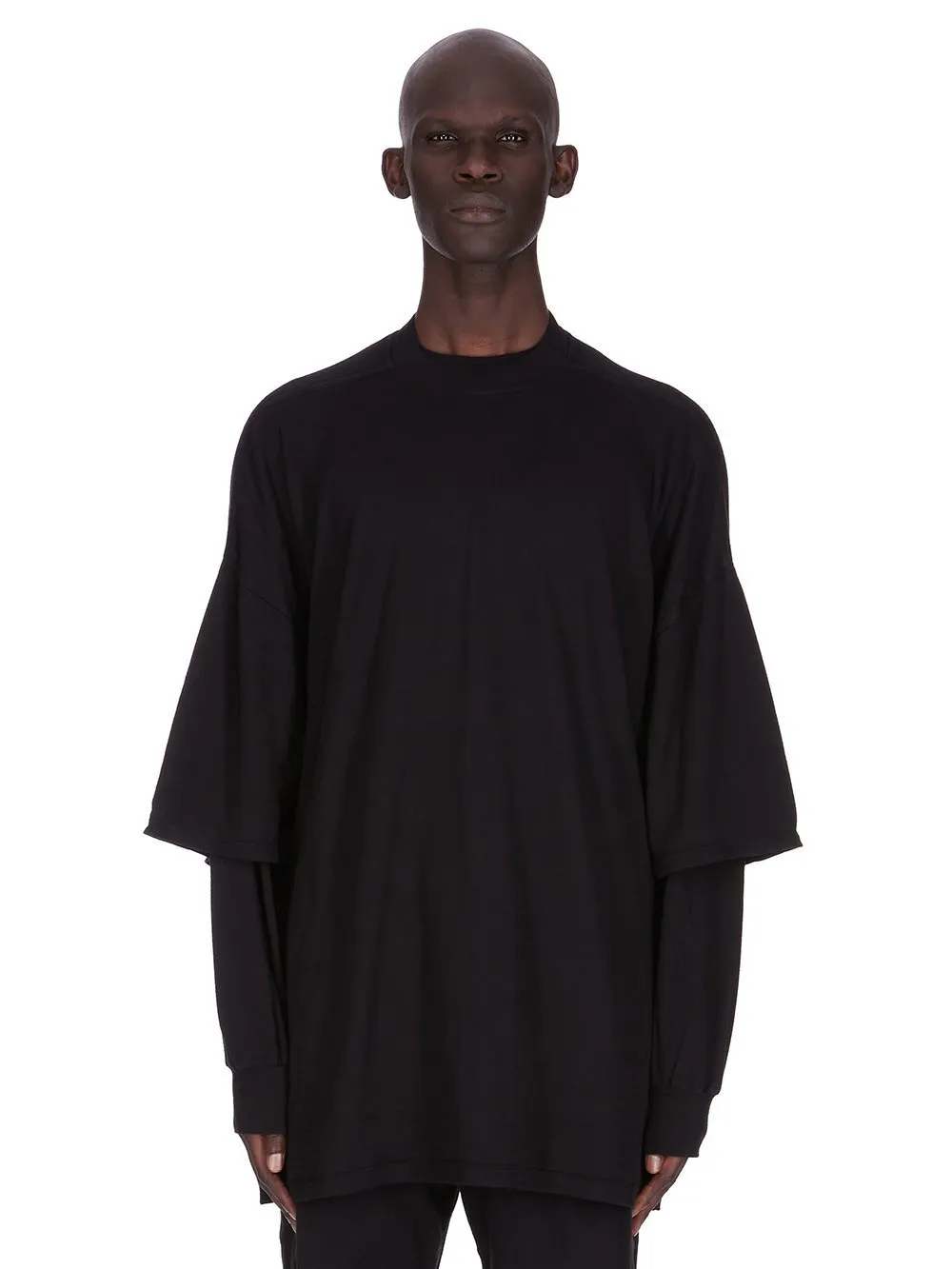 Drkshdw Concordians Tommy Hustler Sweat In Black Medium Weight Cotton Jersey