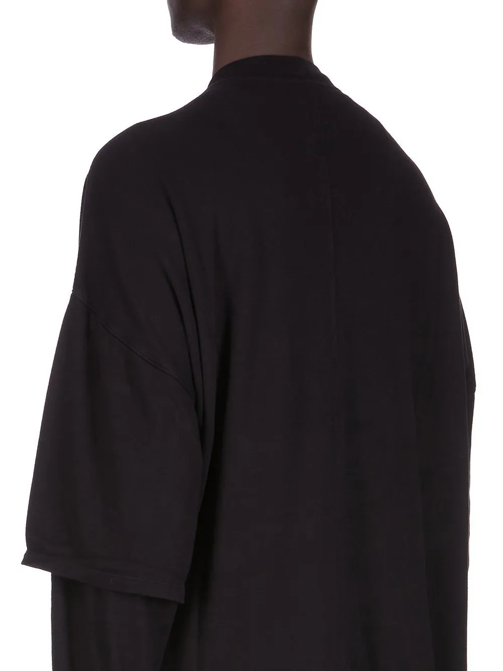 Drkshdw Concordians Tommy Hustler Sweat In Black Medium Weight Cotton Jersey