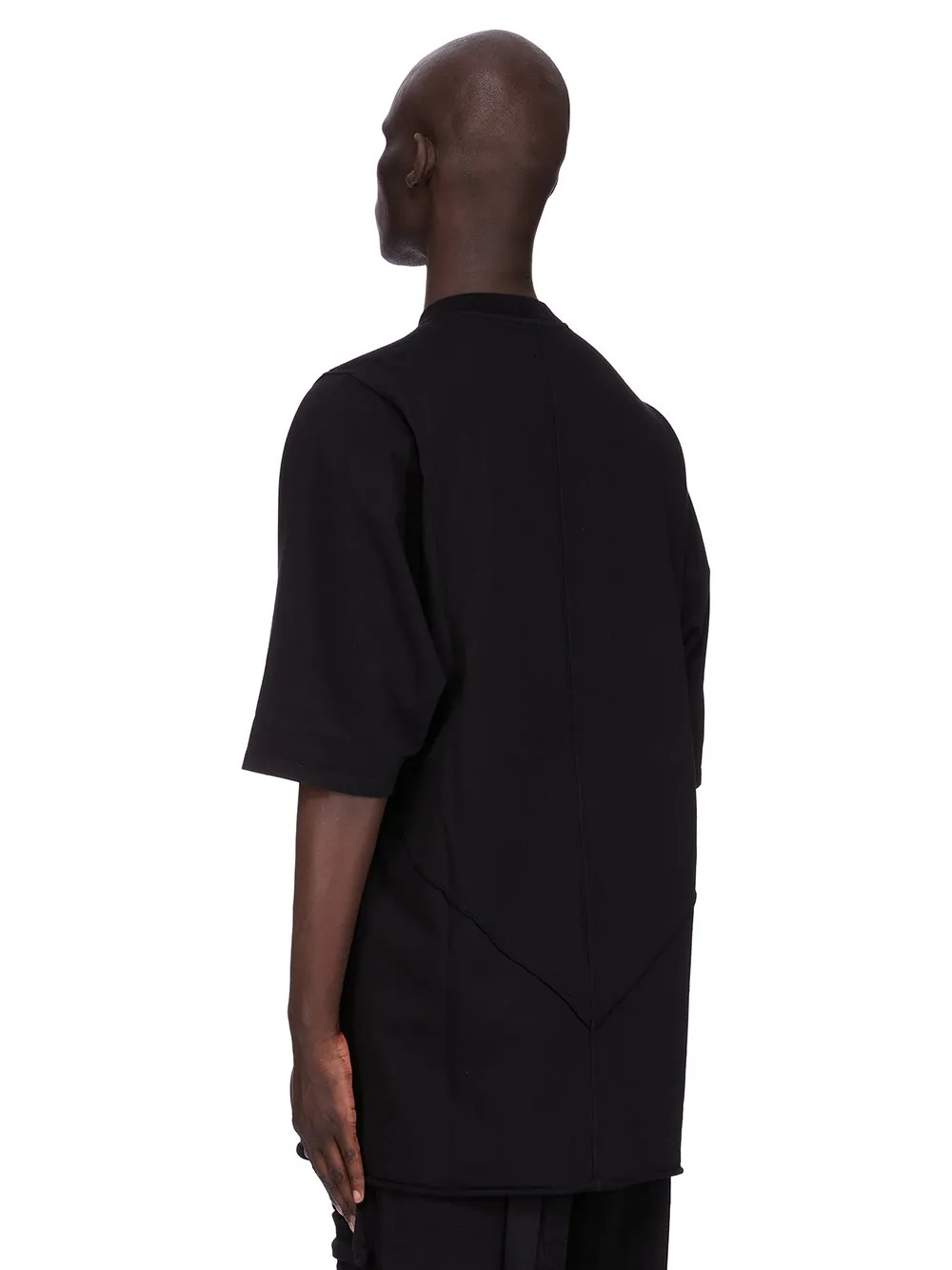 Drkshdw Concordians Jumbo Ss T In Black Compact Heavy Jersey