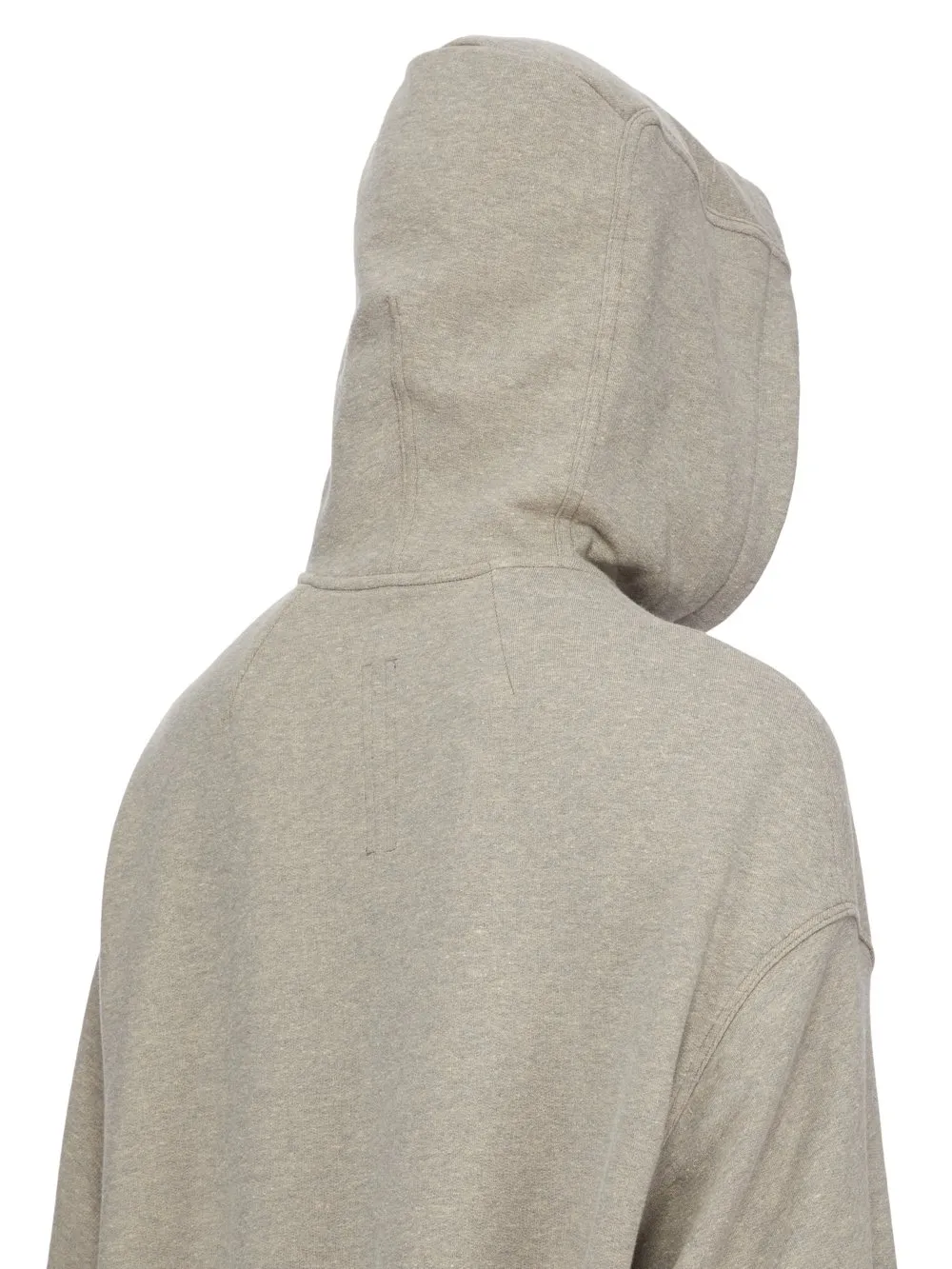 Drkshdw Concordians Peter Hoodie In Melange Grey Felpa Jersey