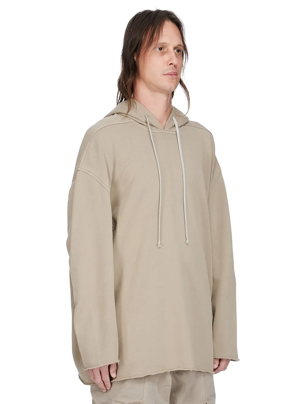 Drkshdw Concordians Peter Hoodie In Dirty Pearl Furka Heavy Sweatshirt