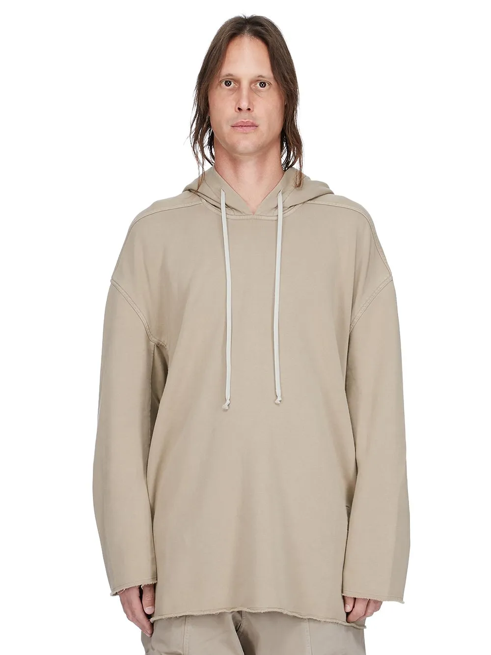 Drkshdw Concordians Peter Hoodie In Dirty Pearl Furka Heavy Sweatshirt
