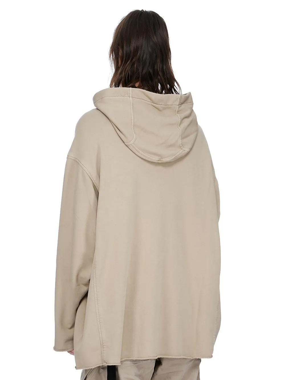 Drkshdw Concordians Peter Hoodie In Dirty Pearl Furka Heavy Sweatshirt