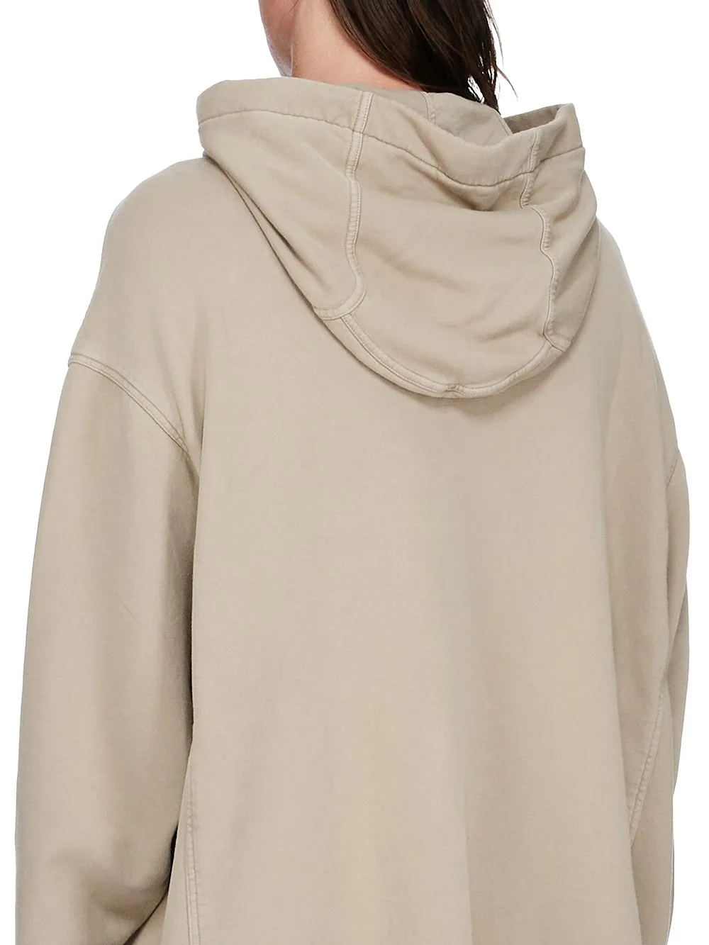 Drkshdw Concordians Peter Hoodie In Dirty Pearl Furka Heavy Sweatshirt