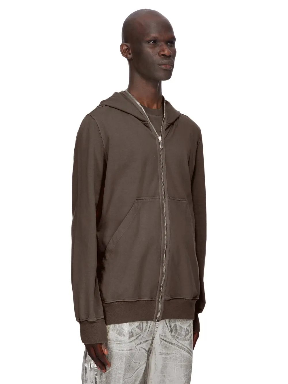Drkshdw Concordians Jumbo Gimp Hoodie In Drkdust Compact Heavy Jersey