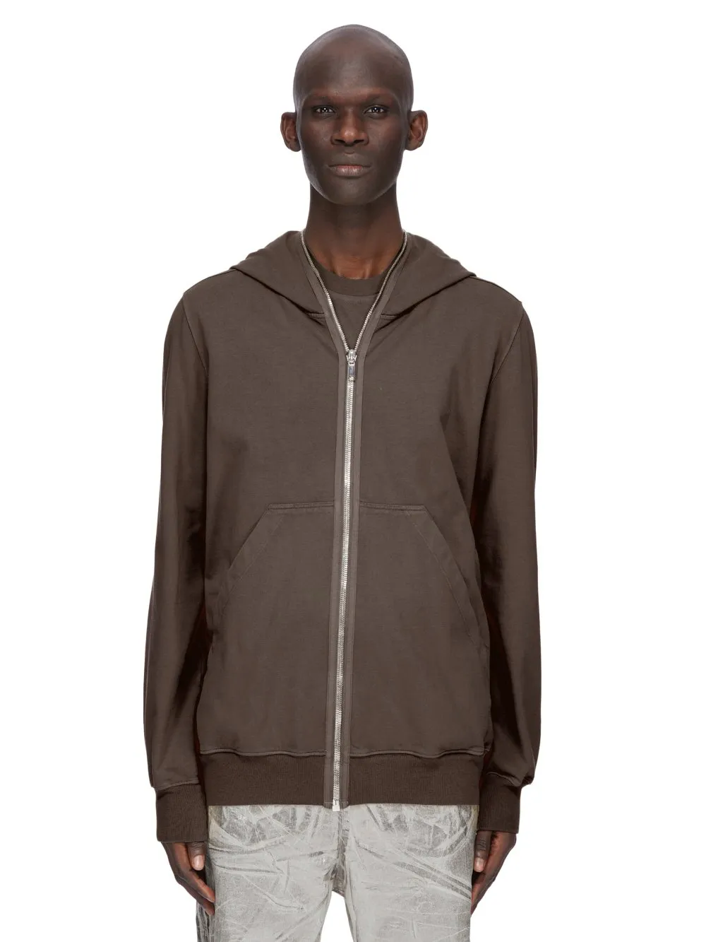 Drkshdw Concordians Jumbo Gimp Hoodie In Drkdust Compact Heavy Jersey