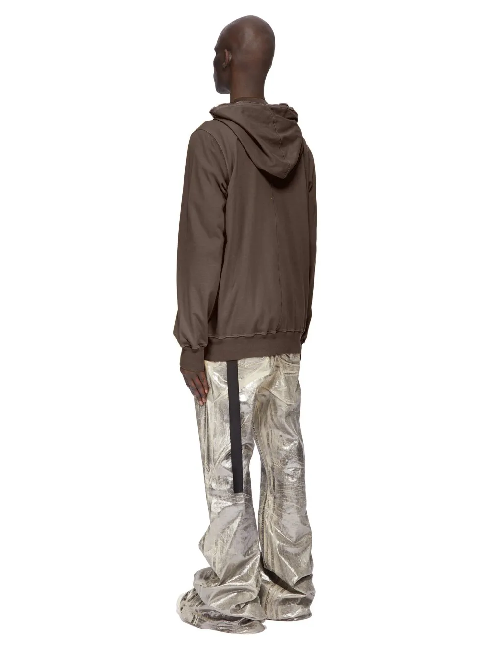 Drkshdw Concordians Jumbo Gimp Hoodie In Drkdust Compact Heavy Jersey