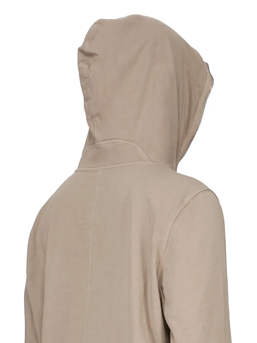 Drkshdw Concordians Jumbo Gimp Hoodie In Dirty Pearl Compact Heavy Jersey