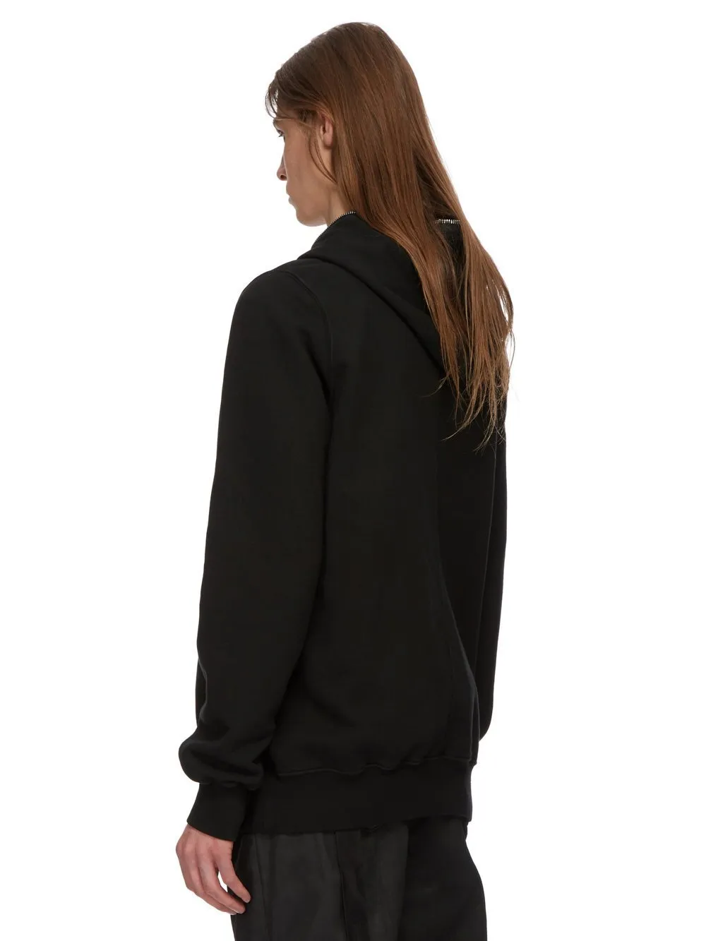 Drkshdw Concordians Jumbo Gimp Hoodie In Black Compact Heavy Jersey