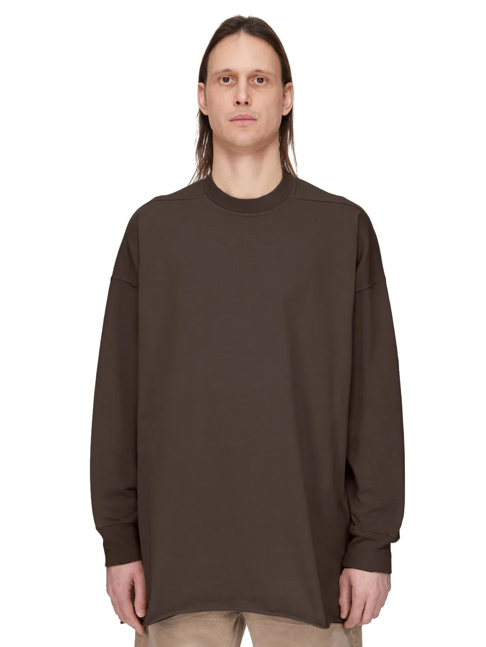 Drkshdw Concordians Tommy Ls Sweat In In Darkdust Compact Heavy Jersey