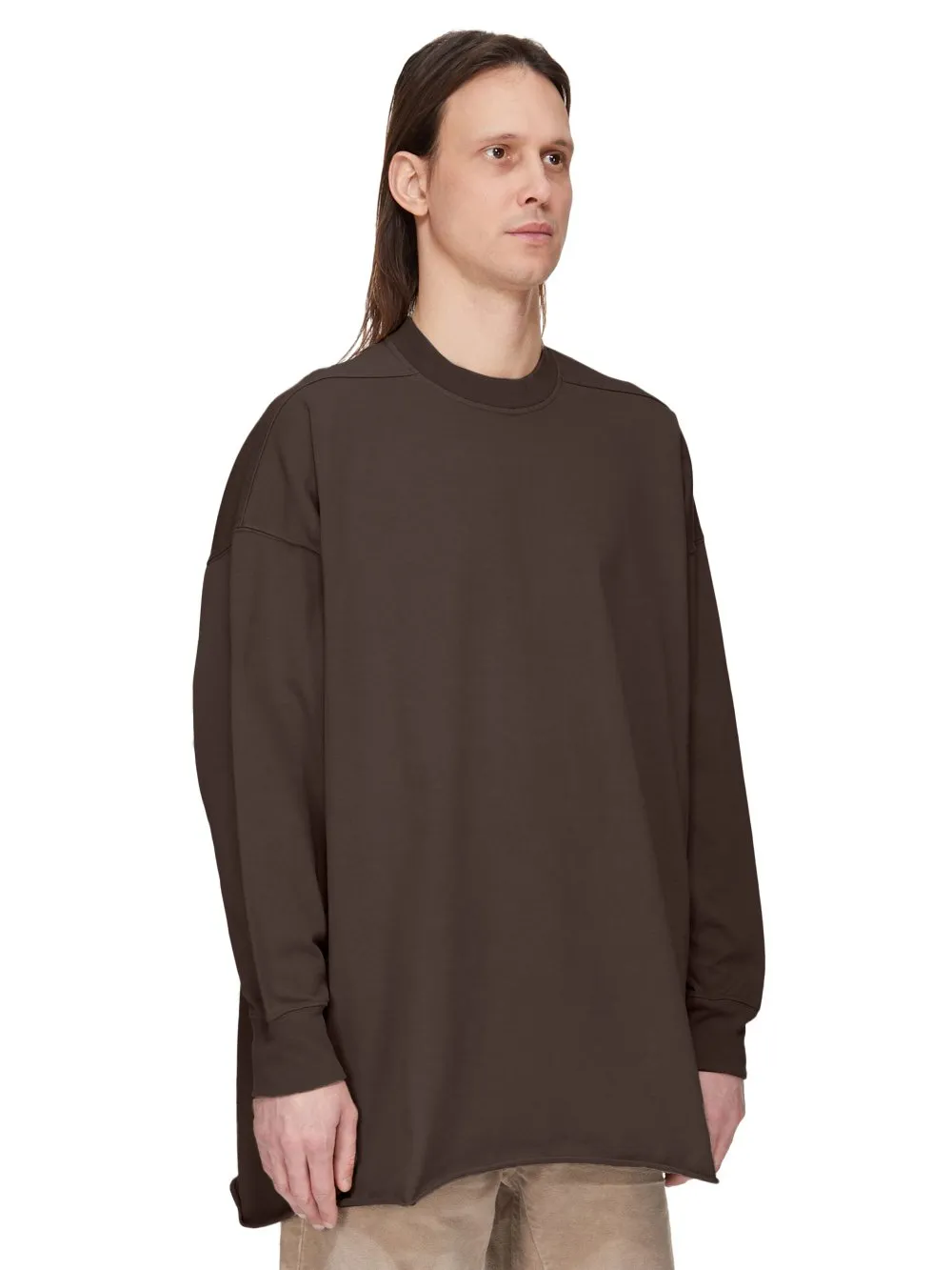 Drkshdw Concordians Tommy Ls Sweat In In Darkdust Compact Heavy Jersey