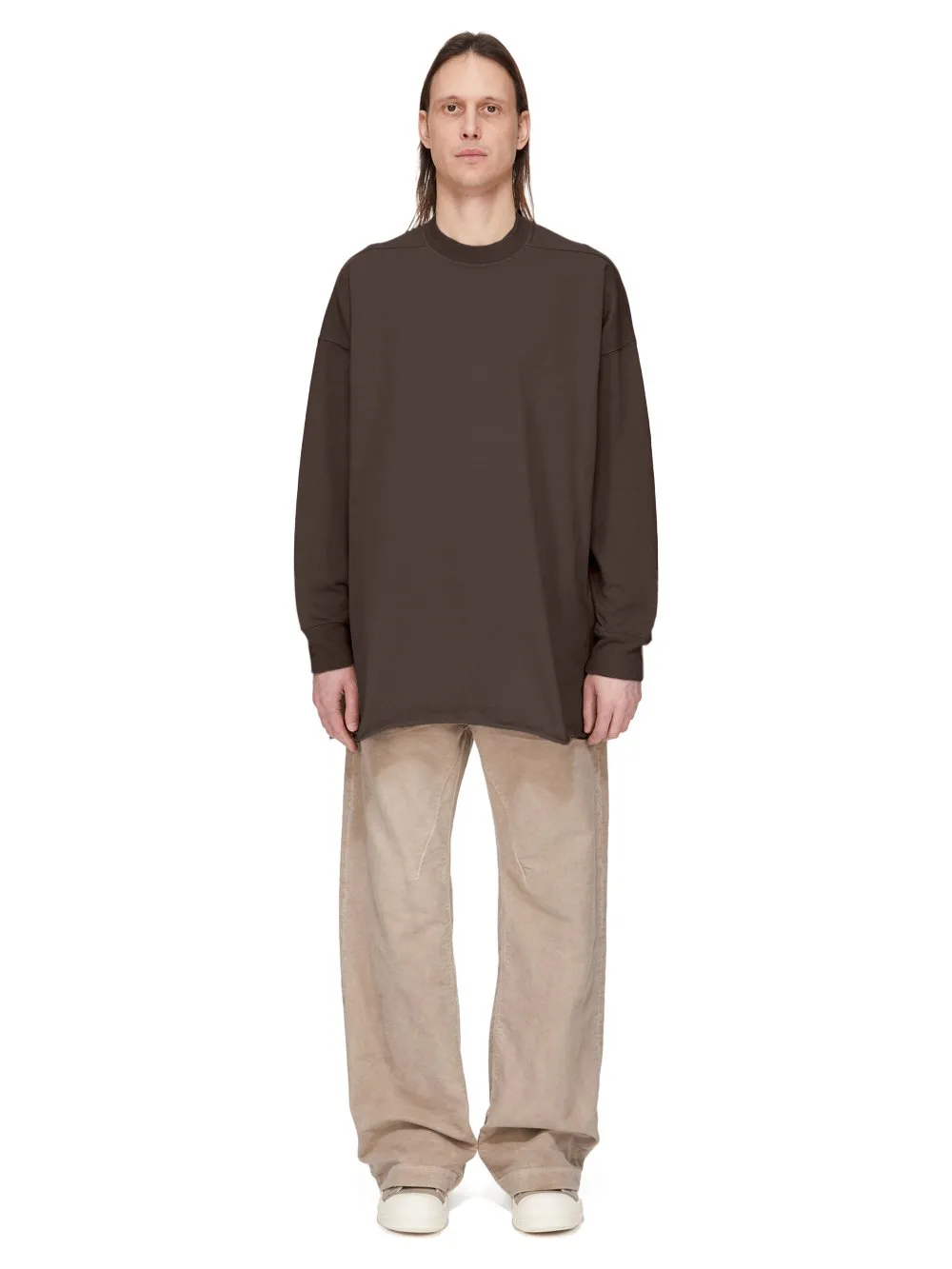 Drkshdw Concordians Tommy Ls Sweat In In Darkdust Compact Heavy Jersey