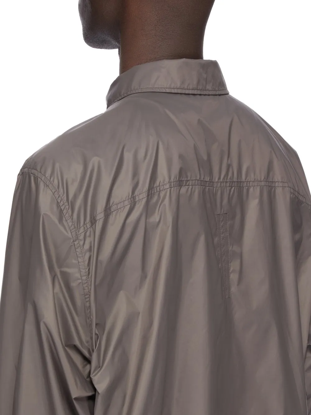 Drkshdw Concordians Jumbo Outershirt In Bronze Recycled Nylon