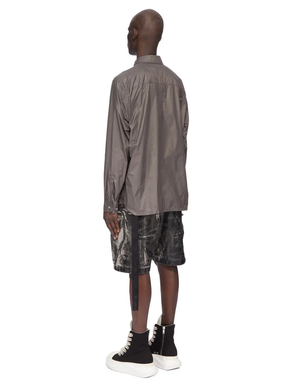 Drkshdw Concordians Jumbo Outershirt In Bronze Recycled Nylon