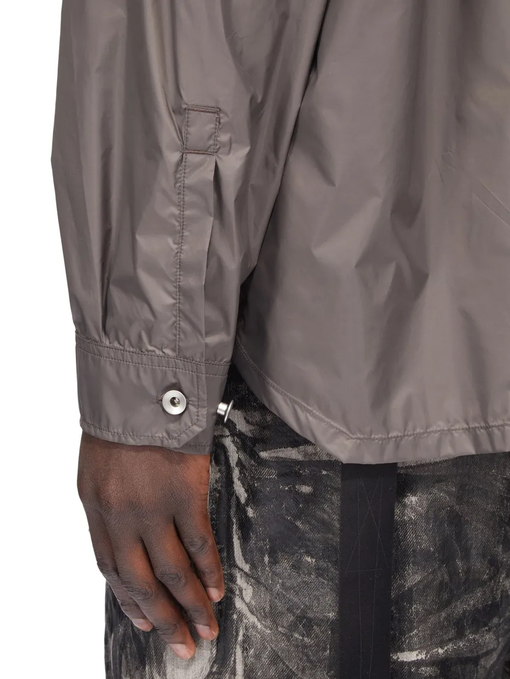 Drkshdw Concordians Jumbo Outershirt In Bronze Recycled Nylon