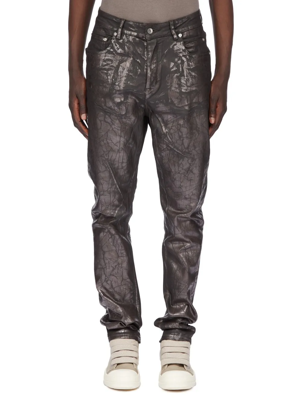 Drkshdw Concordians Detroit Cut In In Bronze Megacrust Stretch Denim